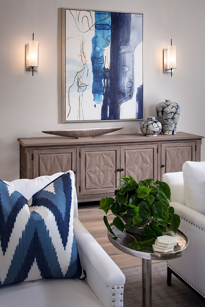 Living room art and decor ideas. Living room art and decor. Console Table is Noir. Art is Leftbank and sconces are Arteriors. Living room art and decor ideas. Living room art and decor ideas. Living room art and decor ideas #Livingroom #Livingroomart #Livingroomdecor #Livingroomdecorideas Tracy Lynn Studio