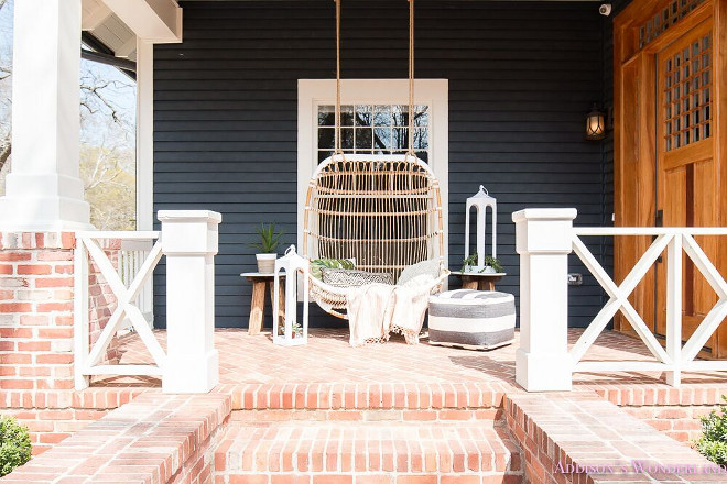 Porch Swing. Rattan Swing Serena and Lily Double Hanging Rattan Chair. Porch Swing. Rattan Swing Serena and Lily Double Hanging Rattan Chair. Porch Swing. Rattan Swing Serena and Lily Double Hanging Rattan Chair #PorchSwing #swing #Rattanswing #rattan #SerenaandLily #DoubleHangingRattanChair Home Bunch's Beautiful Homes of Instagram @addisonswonderland