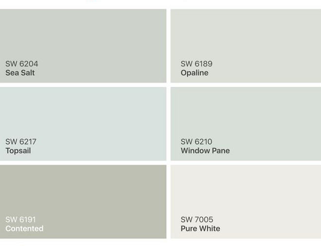 Calming Paint Color. Calm Paint Colors. Calming Color Palette Sherwin Williams SW 6204 Sea Salt. Sherwin Williams SW 6189 Opaline. Sherwin Williams SW 6217 Topsail. Sherwin Williams SW 6210 Window Pane. Sherwin Williams SW 6191 Contented. Sherwin Williams SW 7005 Pure White. Calming Paint Color. Calm Paint Colors. Calming Color Palette Sherwin Williams SW 6204 Sea Salt. Sherwin Williams SW 6189 Opaline. Sherwin Williams SW 6217 Topsail. Sherwin Williams SW 6210 Window Pane. Sherwin Williams SW 6191 Contented. Sherwin Williams SW 7005 Pure White. Calming Paint Color. Calm Paint Colors. Calming Color Palette Sherwin Williams SW 6204 Sea Salt. Sherwin Williams SW 6189 Opaline. Sherwin Williams SW 6217 Topsail. Sherwin Williams SW 6210 Window Pane. Sherwin Williams SW 6191 Contented. Sherwin Williams SW 7005 Pure White #Calming Paint Color. Calm Paint Colors. Calming Color Palette Sherwin Williams SW 6204 Sea Salt. #SherwinWilliamsSW6189Opalin #SherwinWilliamsSW6217Topsail #SherwinWilliamsSW6210WindowPane #SherwinWilliamsSW6191Contented #SherwinWilliamsSW7005PureWhite