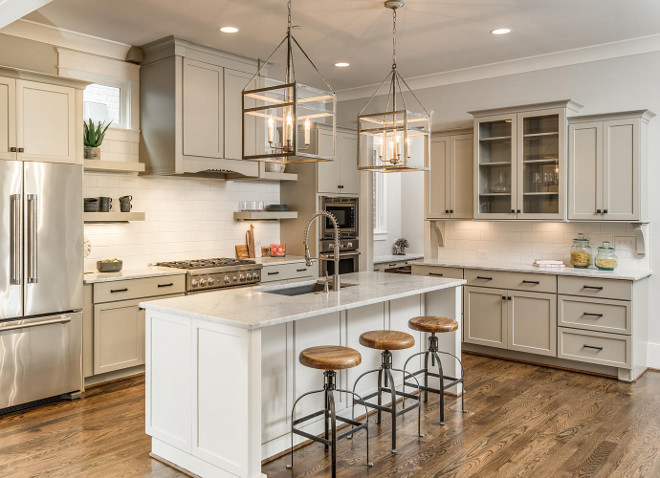Grey Farmhouse Kitchen with Shaker Cabinets. Grey Shaker cabinet. Grey Farmhouse Kitchen. Grey shaker kitchen cabinet #GreyFarmhouseKitchen #ShakerCabinets #GreyShakercabinet #GreyFarmhouseKitchencabinet #shakerkitchencabinet #shakercabinet #shakerfarmhousekitchen Domaine Development
