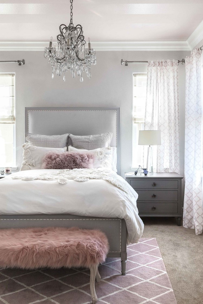 Grey, white and blush. Grey, white and blush bedroom. Grey, white and blush bedroom ideas. Grey, white and blush design. Grey, white and blush interiors. Grey, white and blush color palette #Grey #white #blush #Greywhiteblush #greybrush #bedroom #blushbedroom #blushcolorpalette #greyblushcolorpalette Juxtaposed Interiors