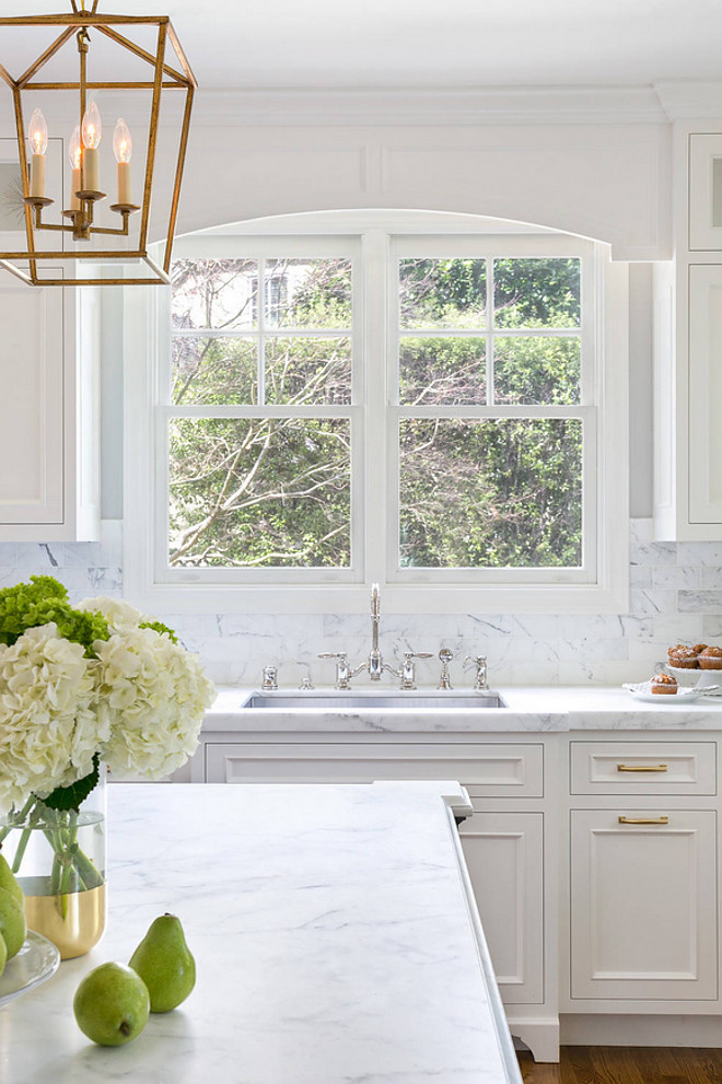 Mixing brass and polished nickel in the Kitchen. Designer tips on How to mix metals like brass and polished nickel in the kitchen. The designer advises not being scared about mixing metals. The metals don't need to match all the door knobs and the faucet and the lights. Use two metal tones and pull both throughout the home Christine Sheldon Design