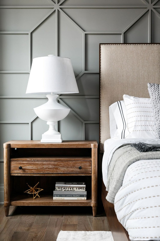 Nightstand. Bedroom nightstand and lamp #nightstand #lamp Ramage Company. Leslie Cotter Interiors, LLC