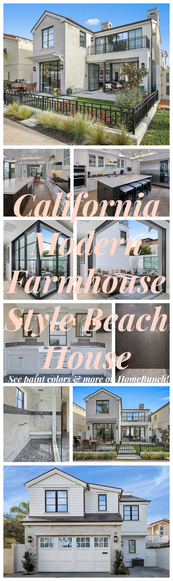 California Modern Farmhouse beach house