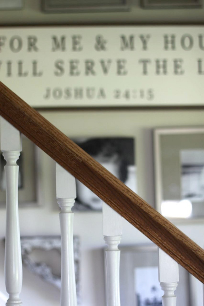 Classic Staircase Spindles. As I was cleaning the spindles, I was thinking I love them just as much as when I picked them over 15 years ago....classic just lasts forever. Home Bunch's Beautiful Homes of Instagram @blessedmommatobabygirls