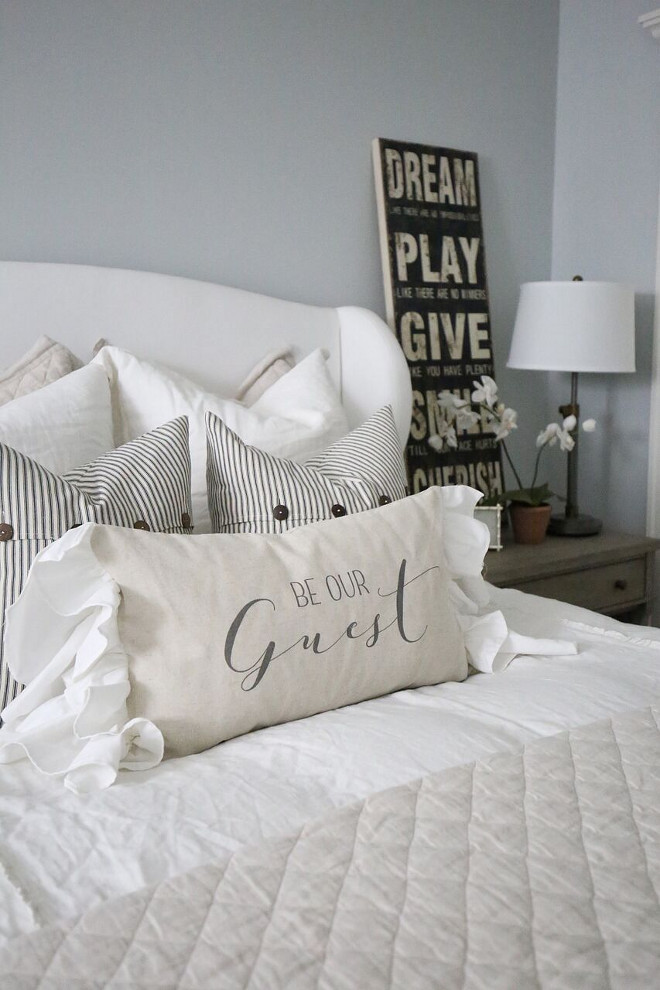 Guest Bedroom Pillows. Guest Bedroom Pillows. Guest Bedroom Pillows. Guest Bedroom Pillows. Guest Bedroom Pillows #GuestBedroomPillows #BedroomPillows #Bedroom #Pillows Home Bunch's Beautiful Homes of Instagram @cambridgehomecompany