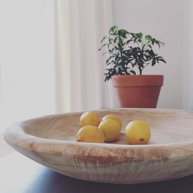 Magnolia Market wooden bowl. Magnolia Market wooden bowl. Magnolia Market wooden bowl #MagnoliaMarket #woodenbowlBeautiful Homes of Instagram @theclevergoose