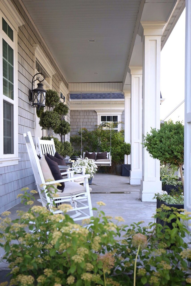 Porch Swing and Rocking Chairs. Front Porch Swing and Rocking Chairs. Porch Swing and Rocking Chairs. Porch Swing and Rocking Chairs. Porch Swing and Rocking Chairs #Porch #PorchSwing #swing #RockingChairs Home Bunch's Beautiful Homes of Instagram @cambridgehomecompany