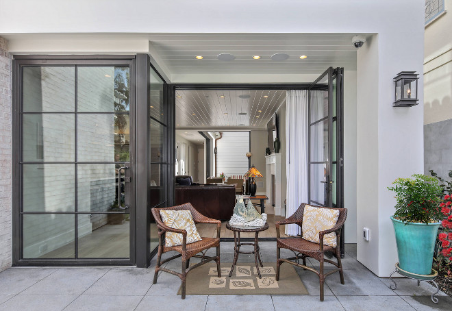 Steel and Glass Front Door. Steel and Glass Front Door. The large storefront doors are from Euroline and the windows are Jeld-Wen. Steel and Glass Front Door #SteelandGlassFrontDoor #SteelandGlassDoor #SteelandGlass #FrontDoor Patterson Custom Homes