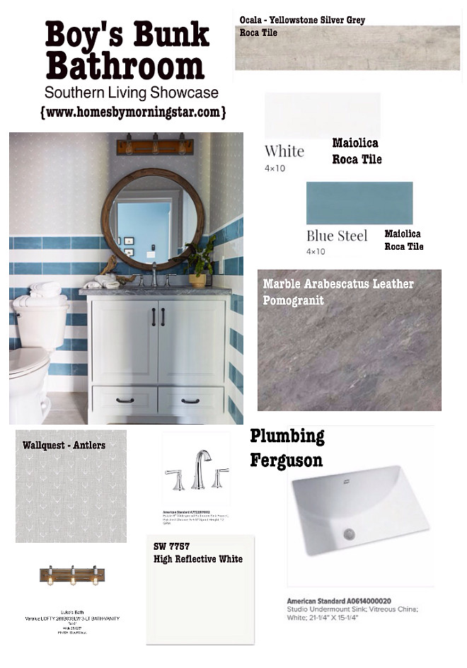 Coastal Farmhouse Bathroom Sources. Pin and save this to remember all sources for this coastal farmhouse bathroom #coastalfarmhouse #bathroom #sources Morning Star Builders