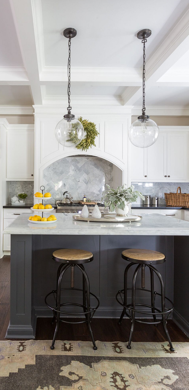 Kitchen Lighting and stools. The right lighting and stools can change the look of your kitchen #kitchenlighting #kitchenstools #kitchen #lighting #stools Marie Flanigan Interiors