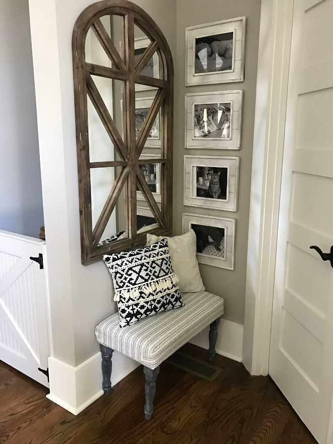 Sherwin Williams Paint Colors. Sherwin Williams SW 7044 Amazing Gray. Sherwin Williams SW 7044 Amazing Gray. Sherwin Williams SW 7044 Amazing Gray Paint Color #SherwinWilliamsSW7044AmazingGray Home Bunch Beautiful Homes of Instagram @mygeorgiahouse