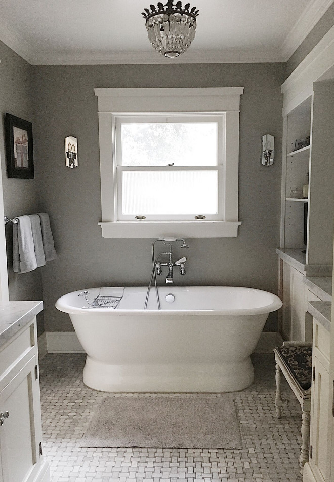 Traditional Bathroom with Freestanding Bathtub. Traditional Bathroom with Freestanding Bathtub. Traditional Bathroom with Freestanding Bathtub. Traditional Bathroom with Freestanding Bathtub. Traditional Bathroom with Freestanding Bathtub #TraditionalBathroom #FreestandingBathtub Beautiful Homes of Instagram @my100yearoldhome