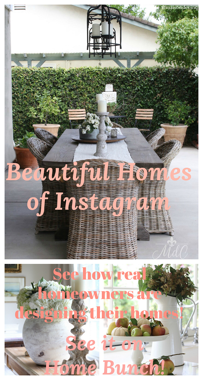 Beautiful Homes of Instagram. See how real homeowners are designing their homes. See it all on Home Bunch