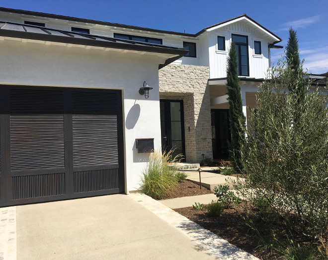 Custom stained mahogany garage door Ziegler garage doors