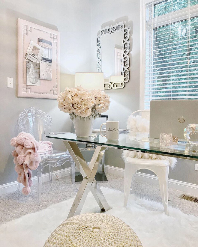 Grey and blush pink home office color scheme Grey and blush pink home office color scheme Grey and blush pink home office color scheme Grey and blush pink home office color scheme #Greyandblushpink #homeoffice #colorscheme