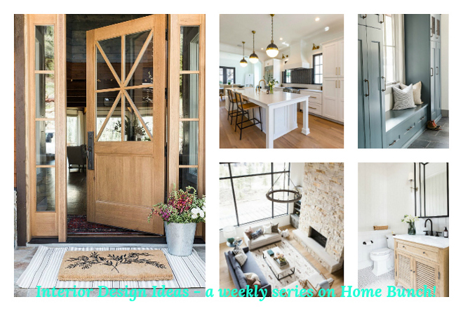 Interior Design ideas Interior Design ideas a weekly series on Home Bunch #InteriorDesignideas