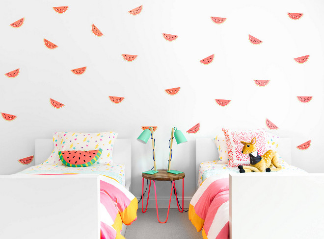 Kids Bedroom Wall Decall watermelon wall prints