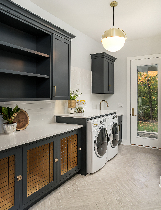 Modern Farmhouse laundry room with charcoal black cabinets Modern Farmhouse laundry room with charcoal black cabinets Modern Farmhouse laundry room with charcoal black cabinets Modern Farmhouse laundry room with charcoal black cabinets #ModernFarmhouselaundryroom #Farmhouselaundryroom #charcoalblackcabinets #blackcabinets