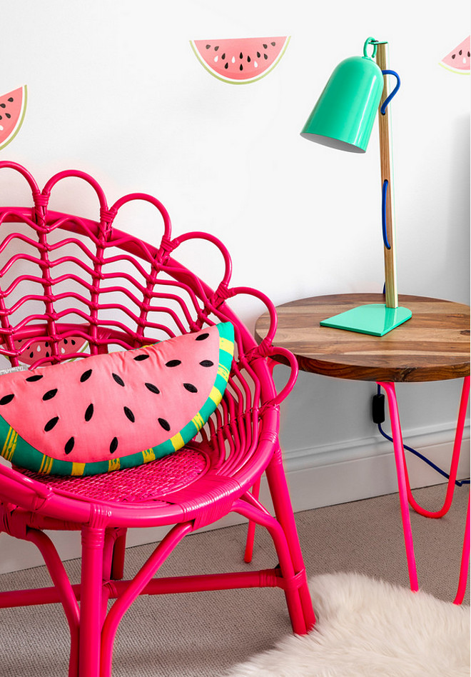 The Land of Nod Magenta Rattan Chair The Land of Nod Magenta Rattan Chair The Land of Nod Magenta Rattan Chair #TheLandofNod #Magentachair #Rattan #Chair