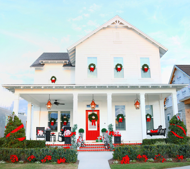 Front House Christmas Decorating Ideas Best Front House Christmas Decorating Ideas Front House Christmas Decorating Ideas