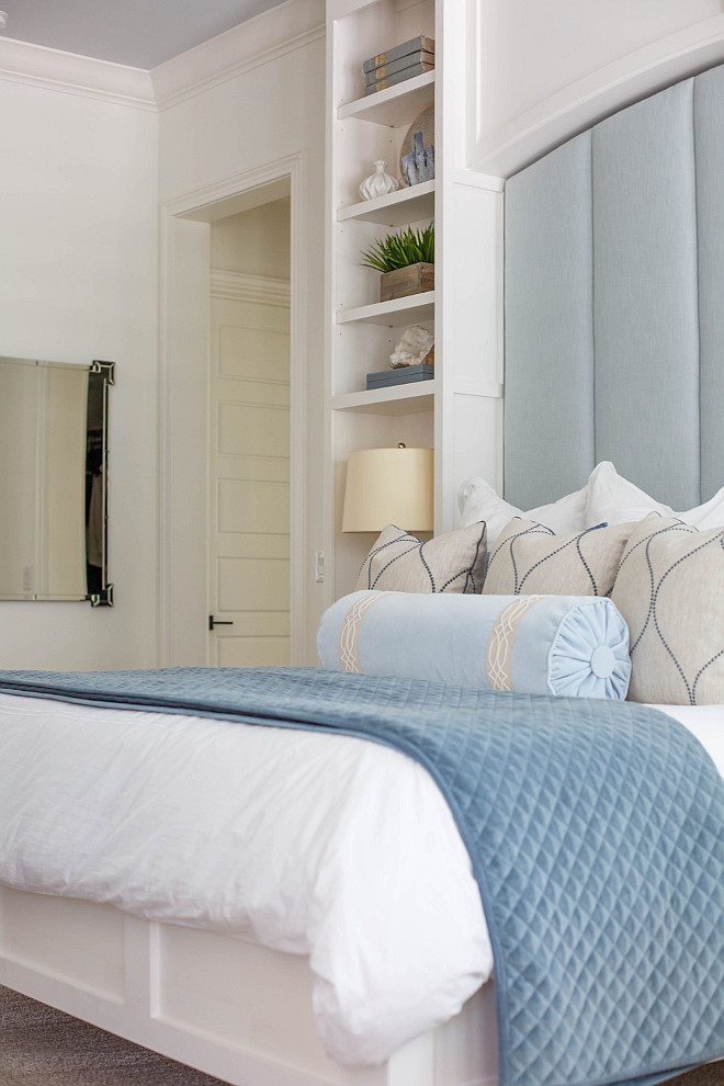 Master bedroom- Bedding- RH-custom pillows and window treatments