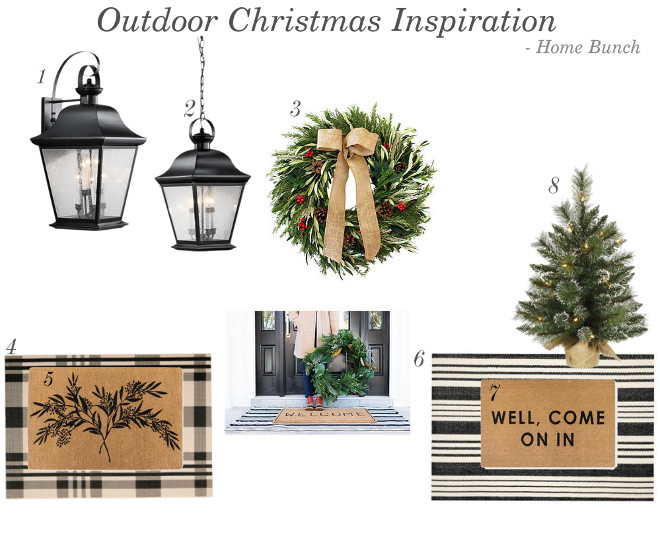 Outdoor Christmas Inspiration Shopping