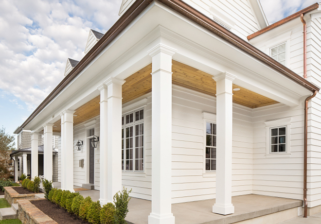 Wrap-around porch columns Front porch with classic columns Wrap-around porch columns #Wraparoundporch #porchcolumns #porch #columns