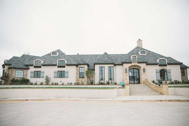 French style Home Exterior Brick French style Home Exterior