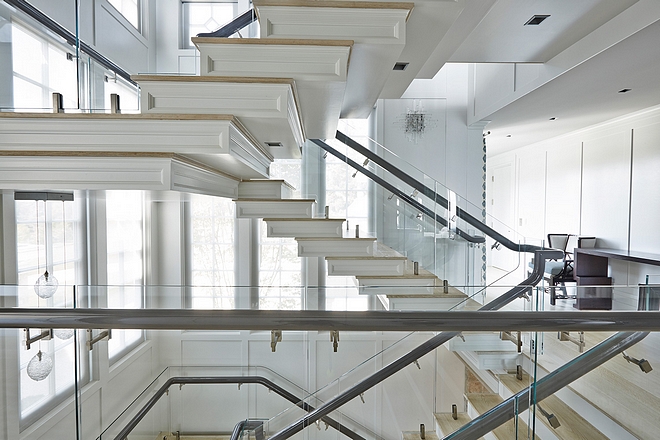 Floating Stairway Design Floating Stairway Glass and wood treatds Floating Stairway Floating Stairway
