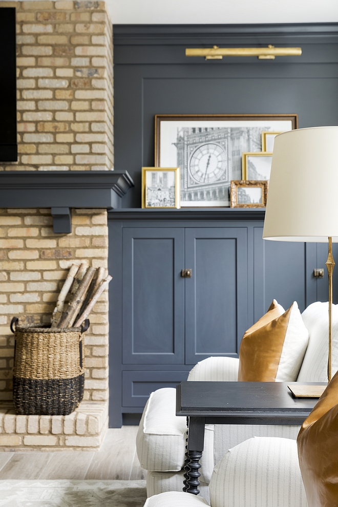French Beret 1610 by Benjamin Moore Navy cabinet paint color French Beret 1610 by Benjamin Moore
