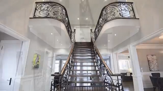 wrought iron railings staircase I custom designed the wrought iron railings The entrance to your home is the ultimate first impression The design of our home all started with the staircase