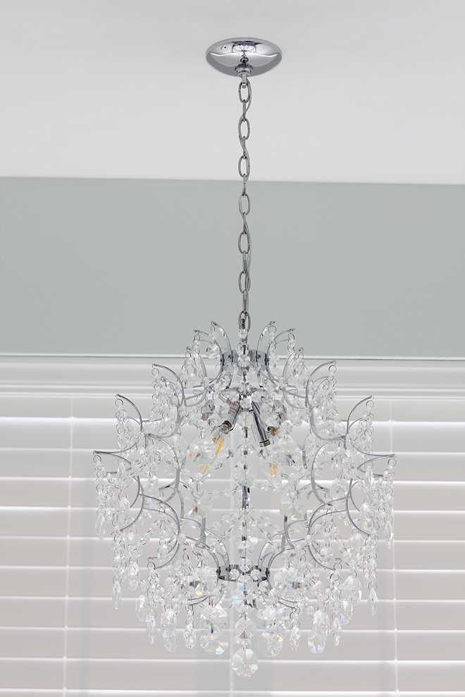 Crystal Chandelier Great size for bathrooms powder rooms Crystal Chandelier ideas Crystal Chandelier #CrystalChandelier
