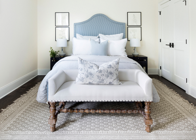 Neutral Traditional Bedroom Paint Color