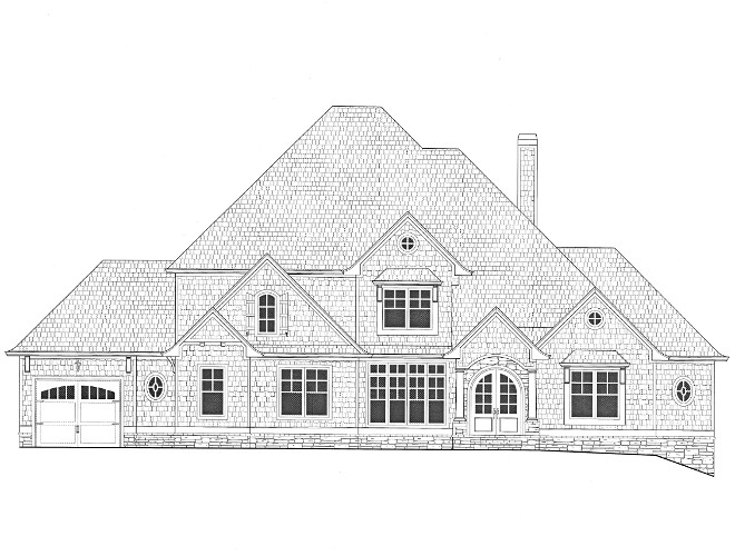 Front Elevation New Home Floor Plan Front Elevation New Home Floor Plans Front Elevation New Home Floor Plan details on Home Bunch #Front Elevation #NewHome #FloorPlan