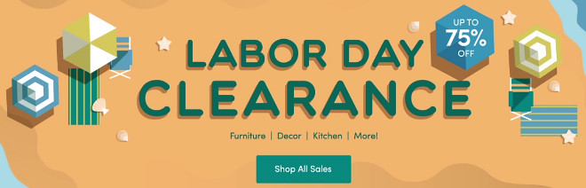 Wayfair Labor Day Sale