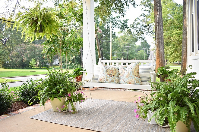 Porch swing how to style porches with swing Porch swing #porchswing #porch #swing