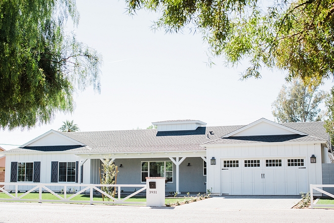Modern Farmhouse Rustic modern farmhouse The neighborhood is comprised of modest 1950’s range homes so their concept centered on recreating a modern version of the post war ranch home #ModernFarmhouse #Ranchfarmhouse #Rusticmodernfarmhouse #Rusticfarmhouse