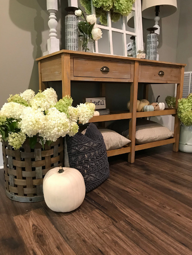 Fall Foyer Console Table