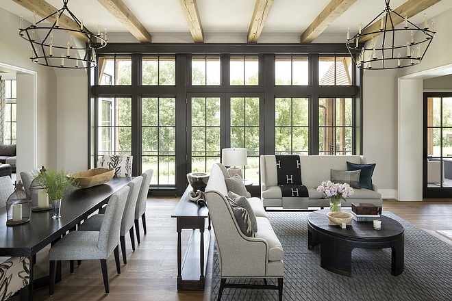 Open Layout The open-air environment is flooded with natural light and enhanced by a consistent color palette which connects the spaces perfectly #openlayout