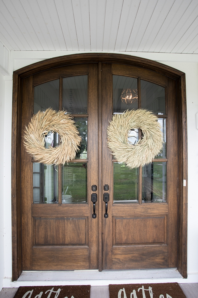 Double front door wreath ideas