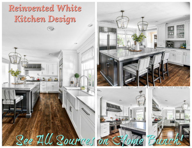 Reinvented White Kitchen Design