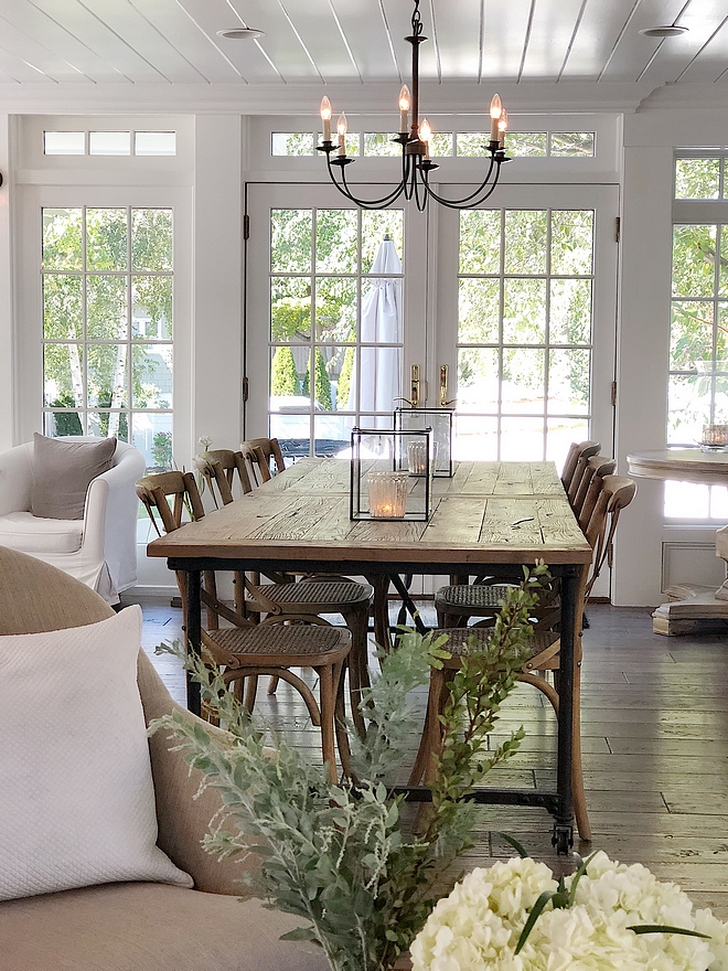 Casual dining room The dining room opens to a beautiful dining area with plenty of natural light Casual dining room #Casualdiningroom #diningroom