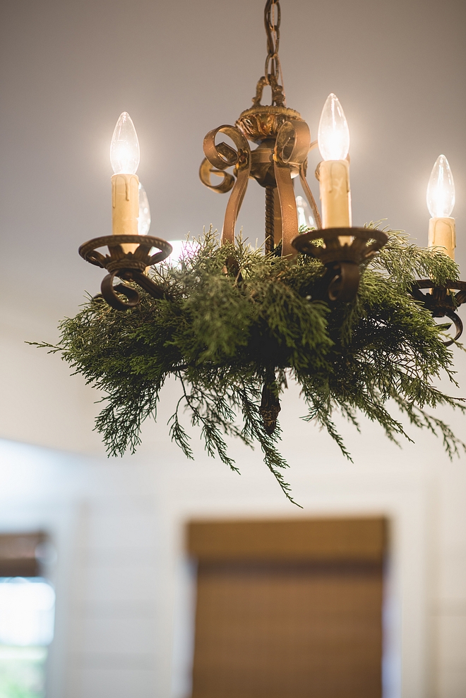 Natural Christmas Chandelier Greenery Affordable, aromatic and fast way to decorate your home for Christmas Natural Christmas Chandelier Greenery Ideas Natural Christmas Chandelier Greenery #NaturalChristmasChandelier #ChristmasGreenery
