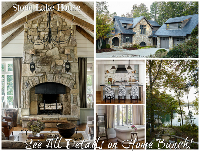 Stone Lake House Stone Lake House Interiors #StoneLakeHouse #LakeHouse #LakeHouseInteriors