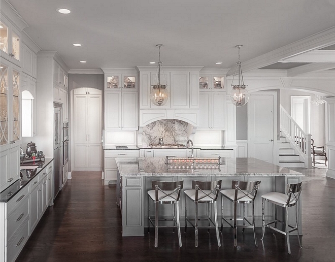 Traditional white kitchen with grey island Traditional white kitchen with grey island design Traditional white kitchen with grey island pictures Traditional white kitchen with grey island layout Traditional white kitchen with grey island #Traditionalwhitekitchengreyisland