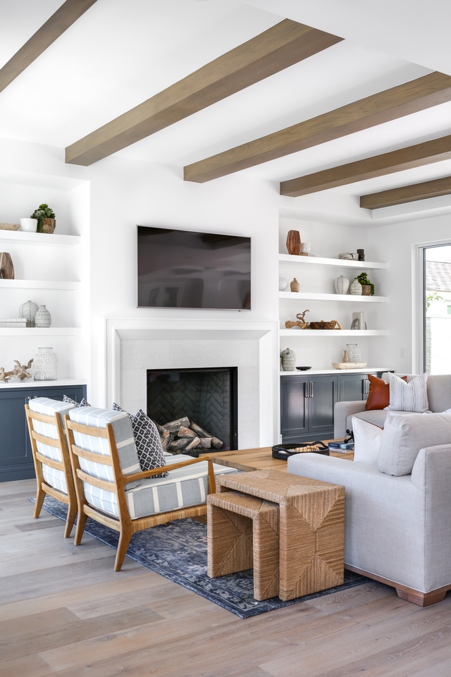 coastal living ceiling farmhouse modern scandinavian decor fireplace tile interior rooms visit bunch