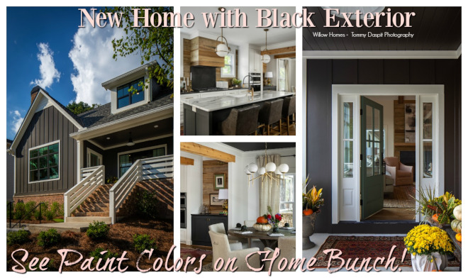 New Home with Black Exterior New Home with Black Exterior New Home with Black Exterior #NewHome #BlackExterior