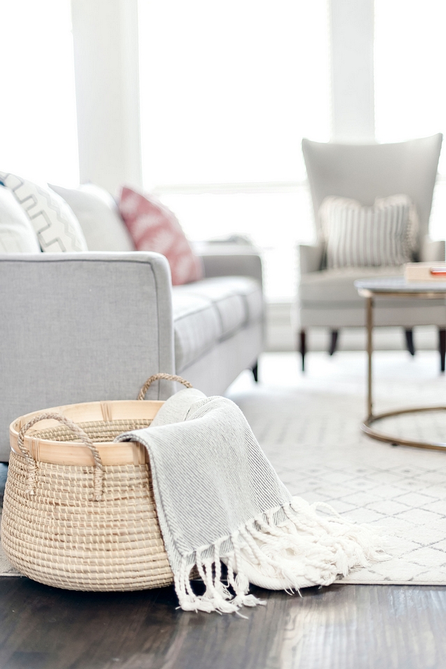Baskets always bring a home-sweet-home feel to any space #baskets #homedecor #home #homesweethome