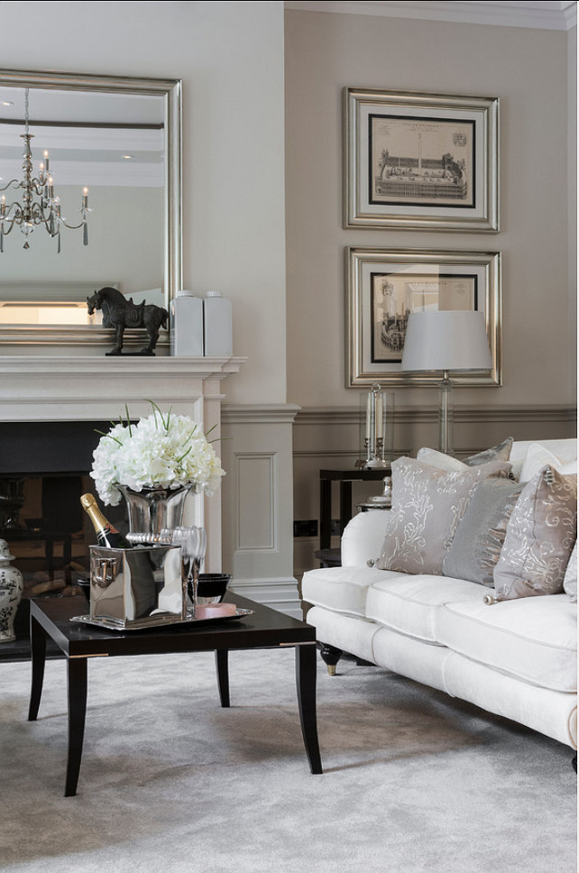 Decor soft interior home decor ideas by benjamin moore calm. Collingwood Benjamin Moore : Sophisticated London Home - Home Bunch Interior Design Ideas